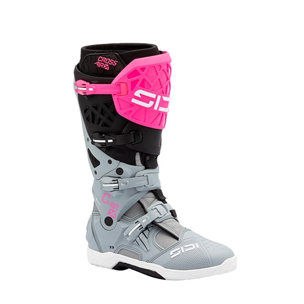 SIDI BOOT CROSSAIR X GY/FLUO PI 45 SIDI MMCROSSAIRXGRFLPINK45