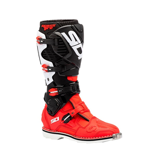 SIDI BOOT CROSSFIRE RD/BK/WH 42 SIDI MMFIRE3REDBLKWH42