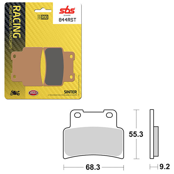 SBS ROAD RACING & TRACKDAYS SINTER BRAKE PAD  6470844100