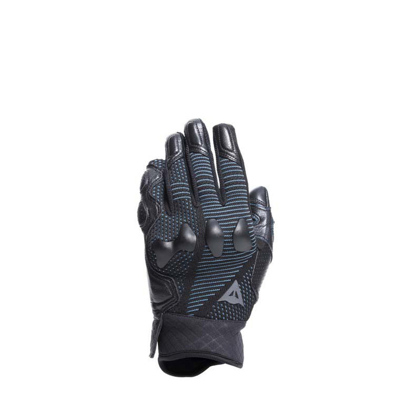DAINESE UNRULY WOMAN ERGO-TEK GLOVES BLACK/OCEAN XS 2815970-22I-XS