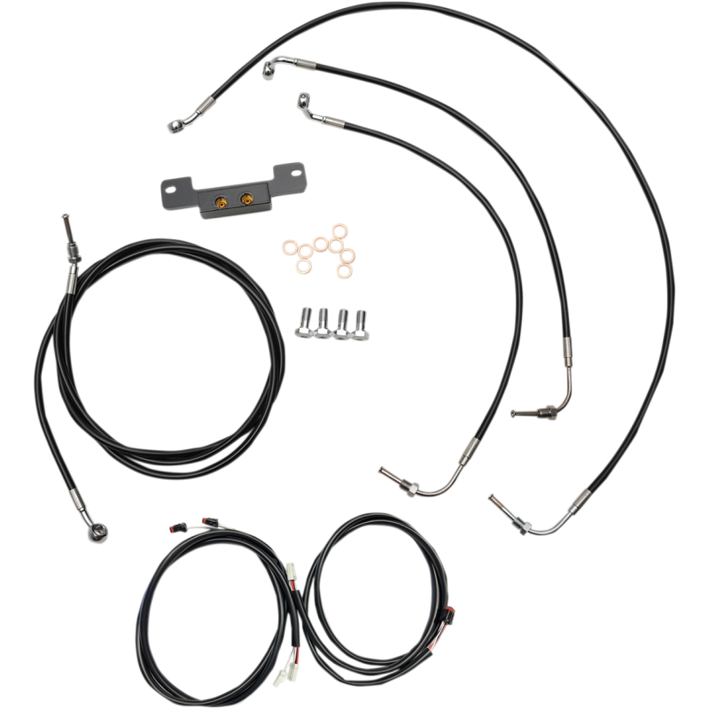 LA CHOPPERS CABLE KIT CB 18-20 FL 17+ LA-8055KT3-19B