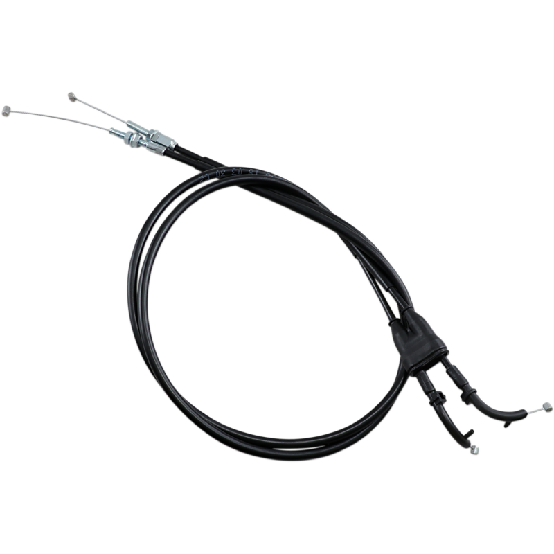 MOTION PRO THROTTLE CABLE BLACK VINYL SET 05-0238