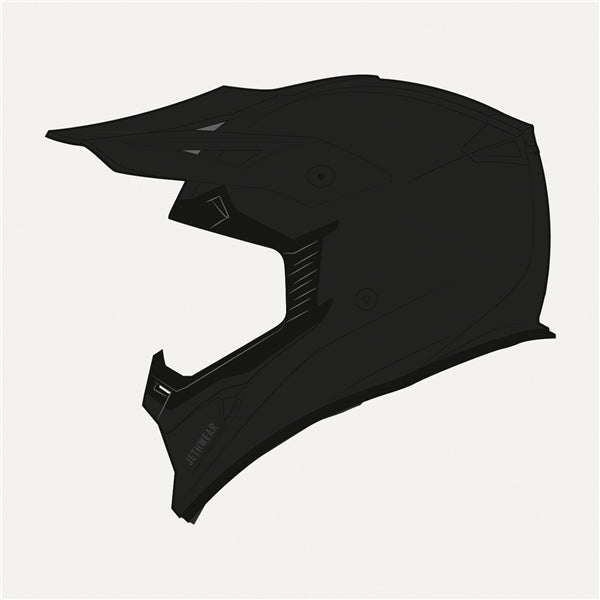 JETHWEAR HELM FORCE BK/GY S (55-56CM) J26185-001-S
