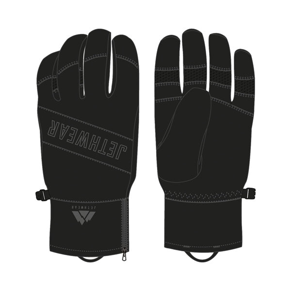 JETHWEAR GLOVE EMPIRE BK/GY S J26146-001-S