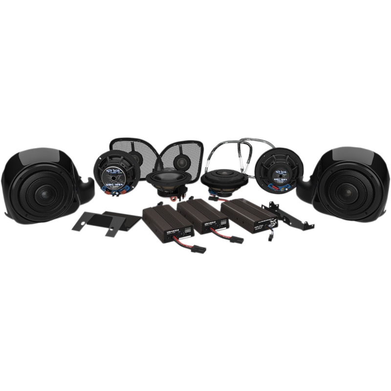 WILD BOAR AUDIO COMPLETE WBA 900 WATT 6 SPEAKER KIT 15-23 ROAD GLIDE ULTRA WBA WHOLE HOG RG
