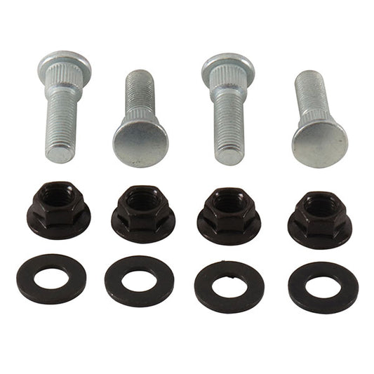ALL BALLS WHEEL STUD & NUT KIT  85-1004