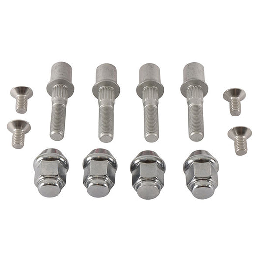 ALL BALLS WHEEL STUD & NUT KIT  85-1077