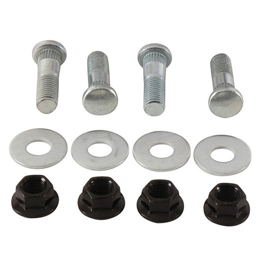 ALL BALLS WHEEL STUD AND NUT KIT FRONT 85-1122