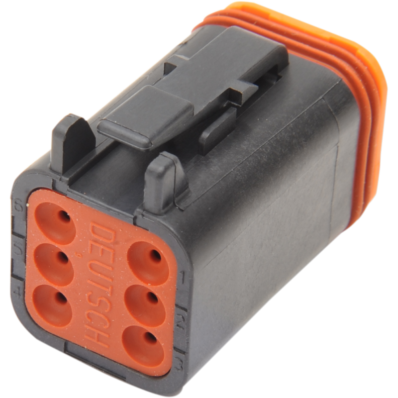 NAMZ DEUTSCH BLACK 6 SOCKET CONNECTOR EA DP-6B