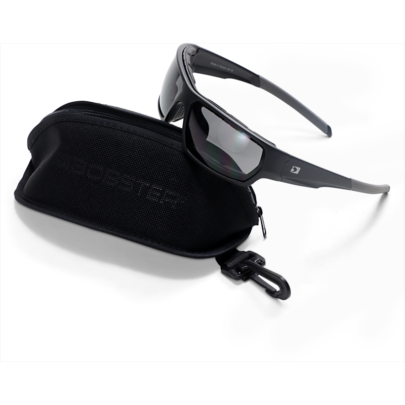 BOBSTER TREAD SUNGLASS REMOVABLE FOAM MATTE BLACK SMOKED LENS BTRE001