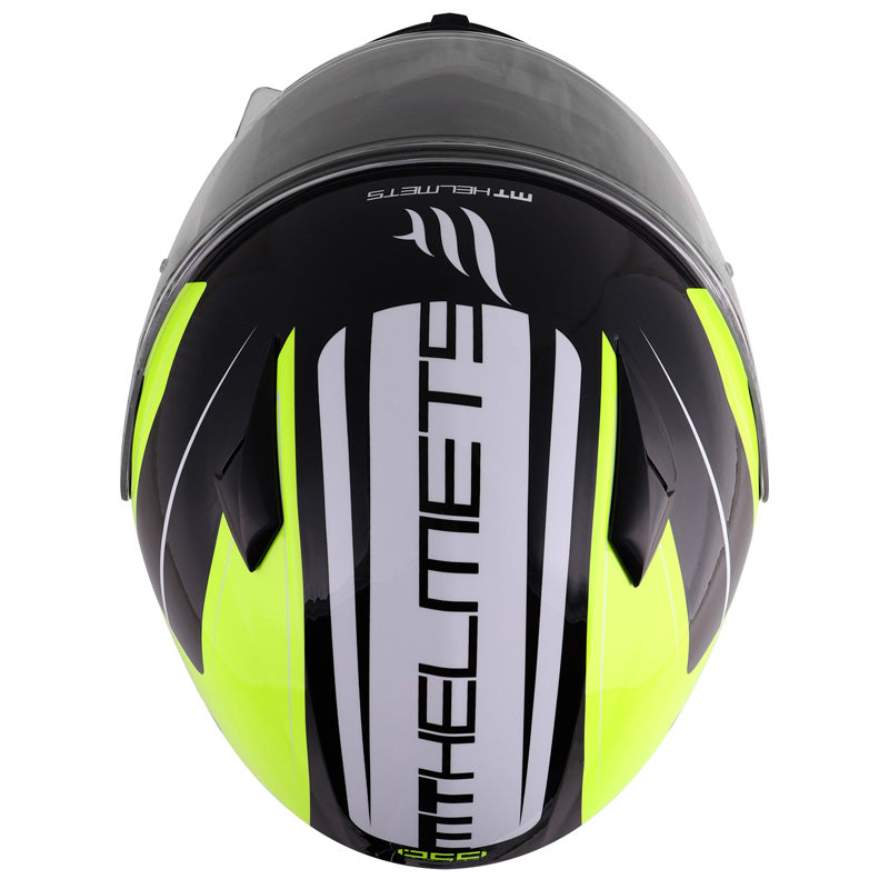 MT HELMETS MUGELLO MAKER YEL HIVIZ LG IT-020-126