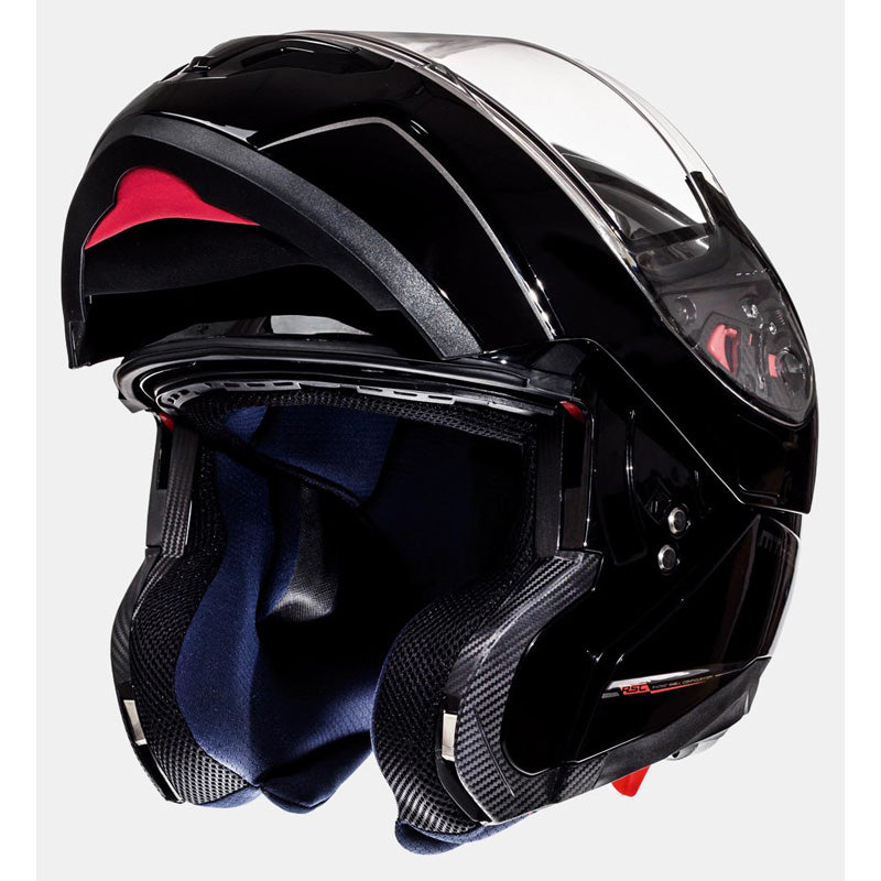 MT HELMETS ATOM SV SOLID BLK LG IT-025-016