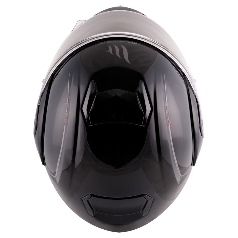 MT HELMETS ATOM SV SOLID BLK LG IT-025-016