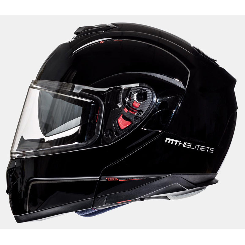 MT HELMETS ATOM SV SOLID BLK LG IT-025-016