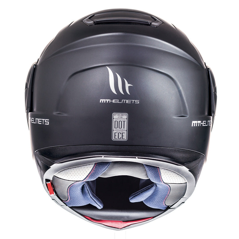 MT HELMETS ATOM SV SOLID BLK MAT LG IT-025-026