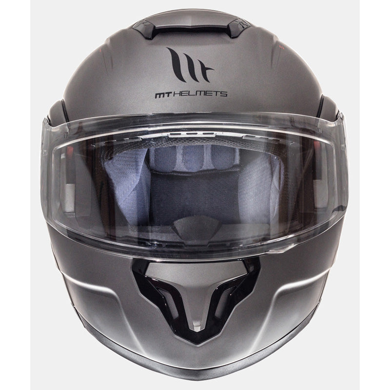 MT HELMETS ATOM SV SOLID TITANIUM MAT LG IT-025-036