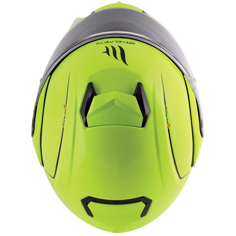 MT HELMETS ATOM SV SOLID YEL HIVIZ LG IT-025-046