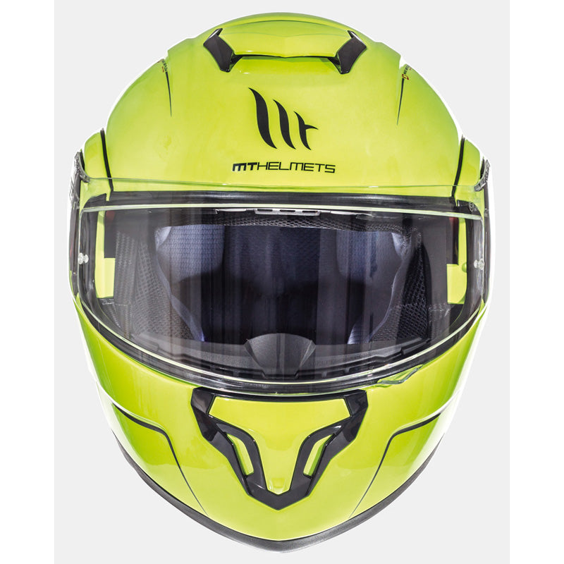 MT HELMETS ATOM SV SOLID YEL HIVIZ LG IT-025-046