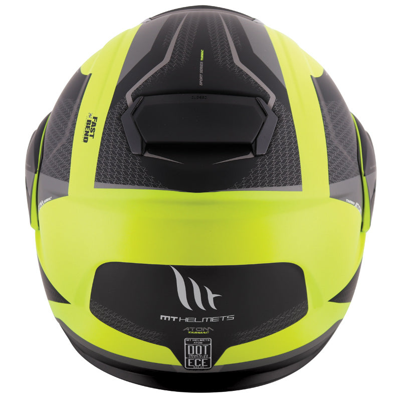 MT HELMETS ATOM SV TARMAC YEL HIVIZ LG IT-025-116