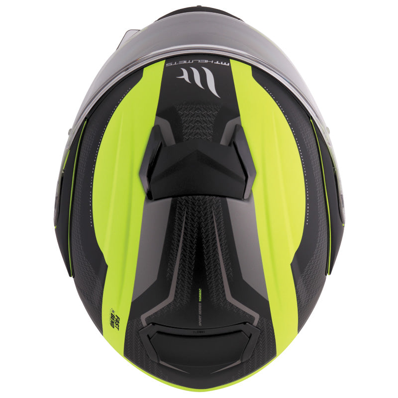 MT HELMETS ATOM SV TARMAC YEL HIVIZ LG IT-025-116