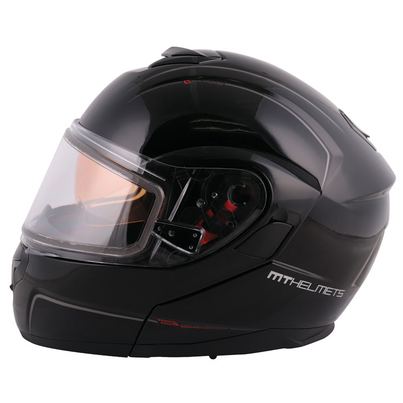 MT HELMETS ATOM SV SOLID D/L BLK LG IT-025-216