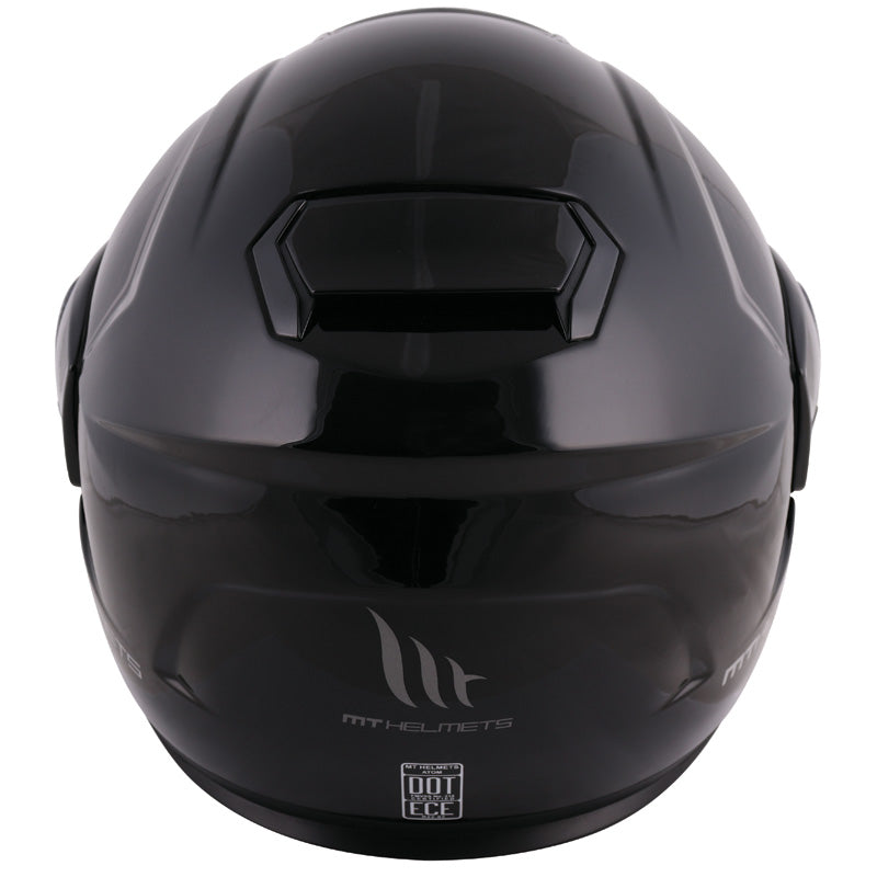MT HELMETS ATOM SV SOLID D/L BLK LG IT-025-216