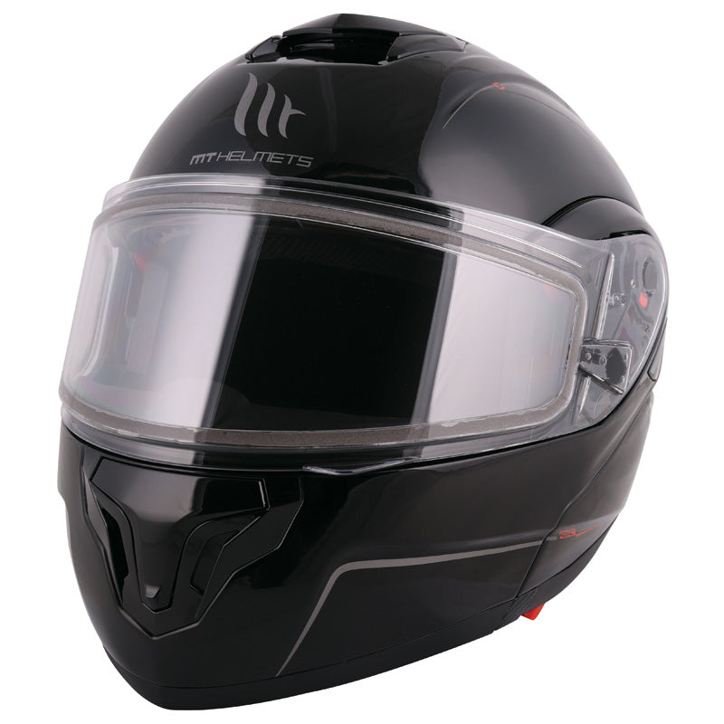 MT HELMETS ATOM SV SOLID D/L BLK LG IT-025-216