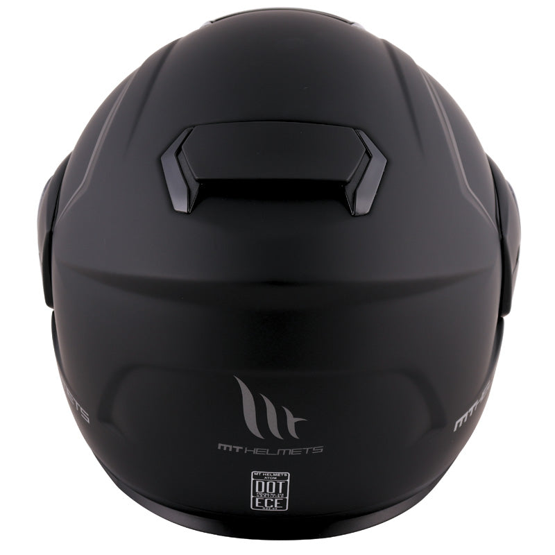 MT HELMETS ATOM SV SOLID D/L BLK MAT LG IT-025-226