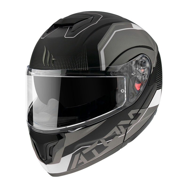 MT HELMETS ATOM SV QUARK GRAY L IT-025-696