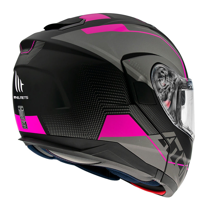 MT HELMETS ATOM SV QUARK PINK L IT-025-666