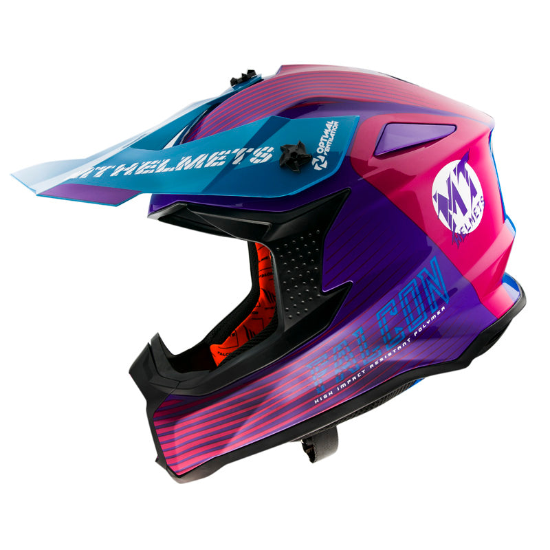 MT HELMETS FALCON SYSTEM PINK L IT-221-366
