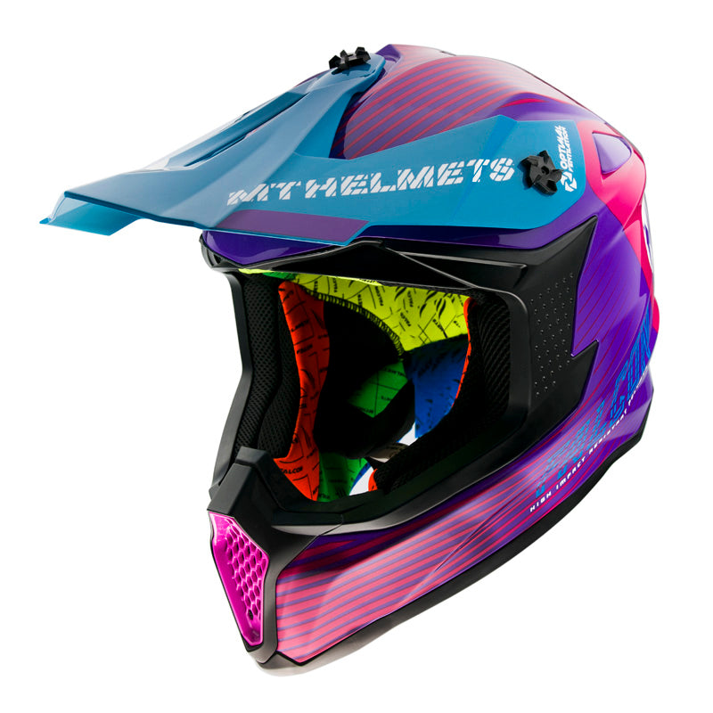 MT HELMETS FALCON SYSTEM PINK L IT-221-366