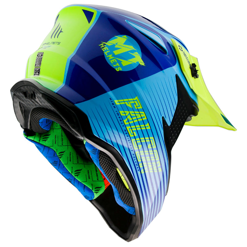 MT HELMETS FALCON SYSTEM YELLOW_HI_VIZ L IT-221-346