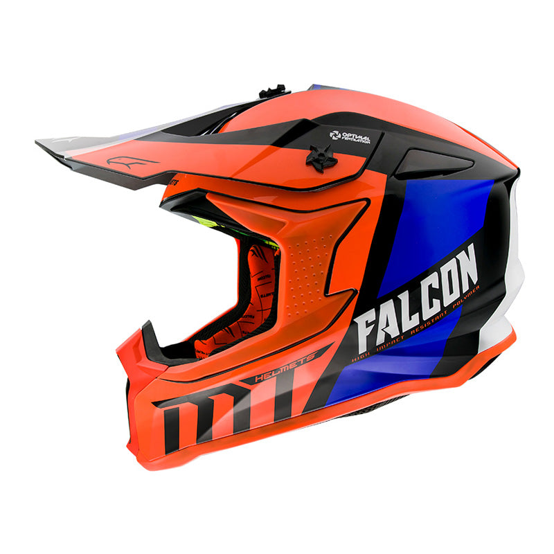 MT HELMETS FALCON WARRIOR ORANGE_FLUO L IT-221-576