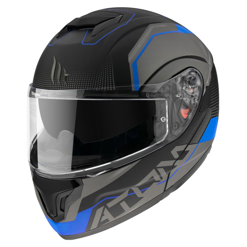 MT HELMETS ATOM SV QUARK BLUE L IT-025-626