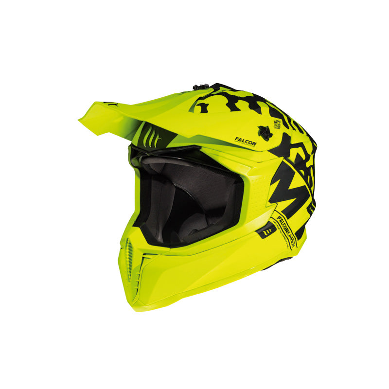 MT HELMETS FALCON MX SOLID GL BK LG IT-221-016
