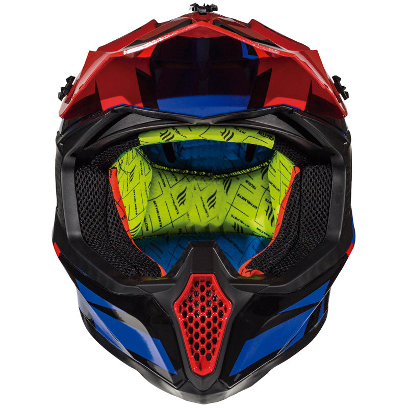 MT HELMETS FALCON MX SOLID GL BK LG IT-221-016