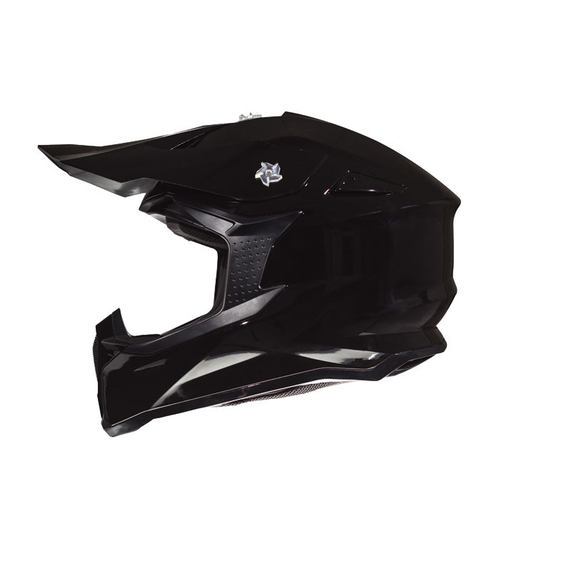 MT HELMETS FALCON MX SOLID GL BK LG IT-221-016