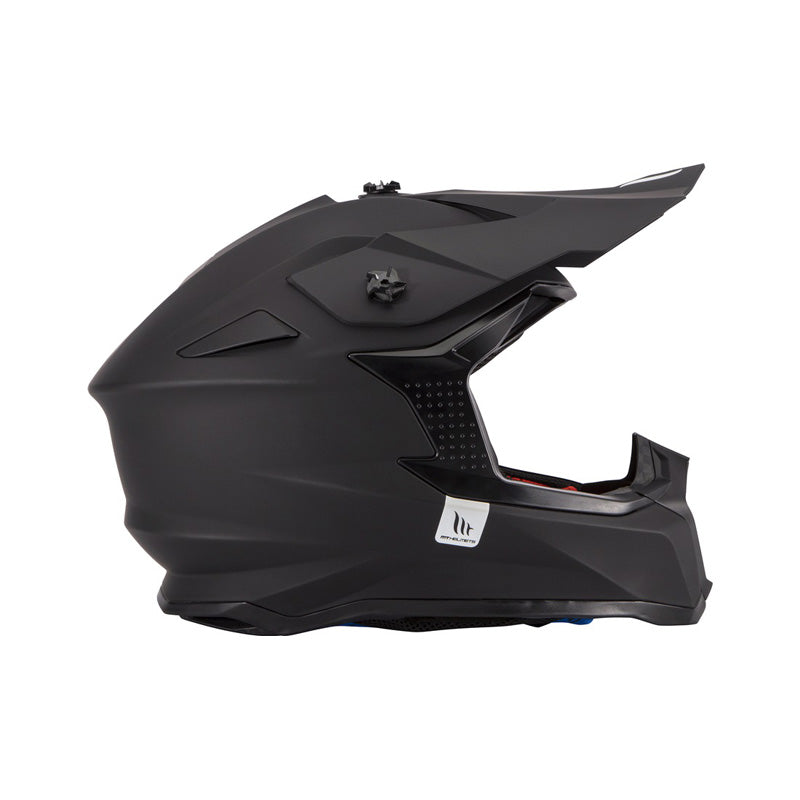 MT HELMETS FALCON MX SOLID MT BK LG IT-221-026