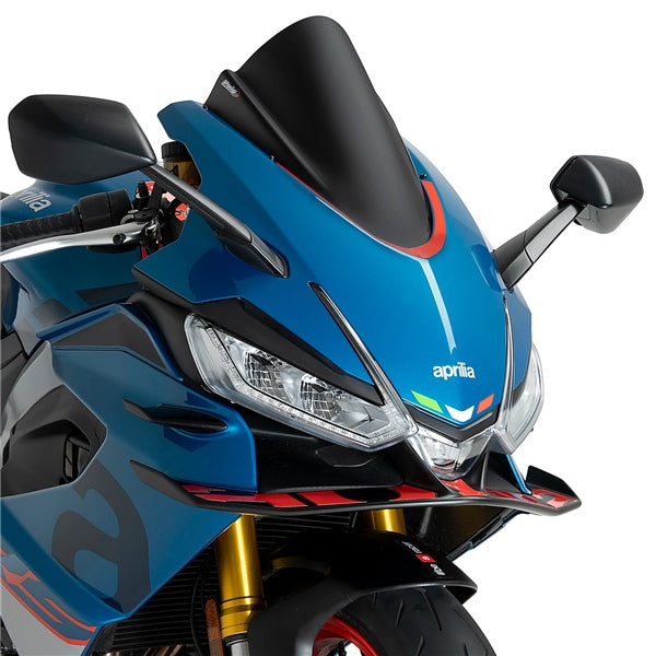 PUIG WINDSHIELD Z-RACING MAT BK APRILIA PUIG 22644J