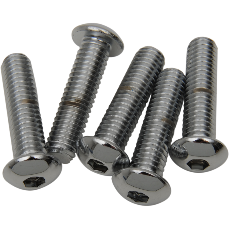 DRAG SPECIALTIES 3/8-16X1-1/4 BUTTONHEAD (5) MPB829