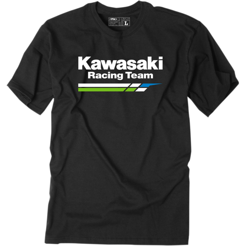 FACTORY EFFEX-APPAREL TEE KAW RACING BLACK 2X 18-87108