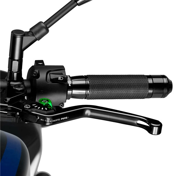 PUIG CLUTCH LEVER NON-FOLDABLE BK/GR 220NV