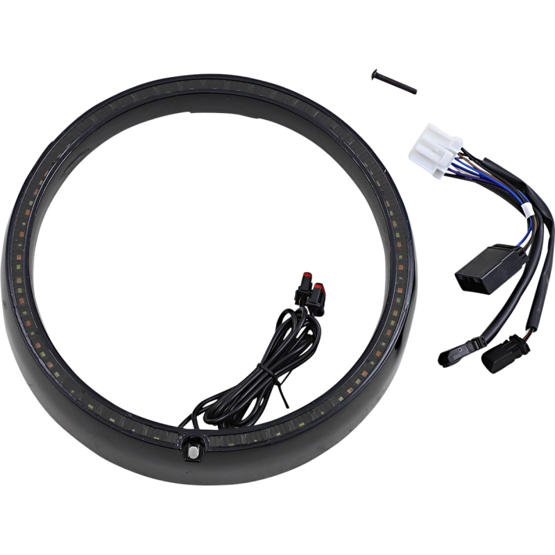 CUSTOM DYNAMICS TRIM RING BLK STD TSGNAL PB-7TR-AW-3B