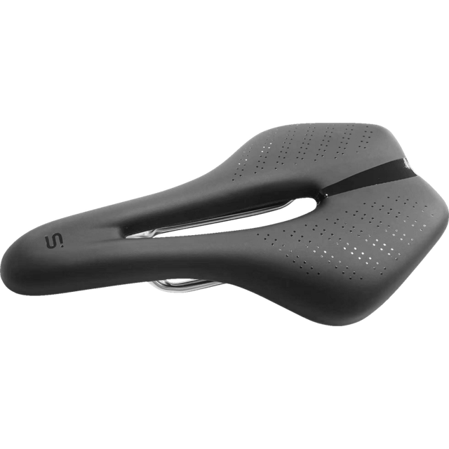 SMANIE SEATS DELTA SADDLE BLACK CHROMOLY RAIL A0060660027