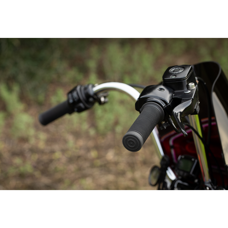 BILTWELL GRIPS KUNG FU 1" BLACK 6701-0101
