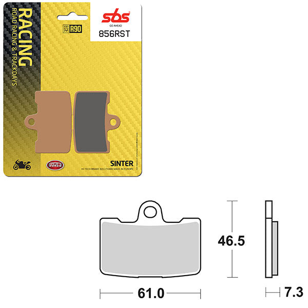 SBS ROAD RACING & TRACKDAYS SINTER BRAKE PAD  6470856100