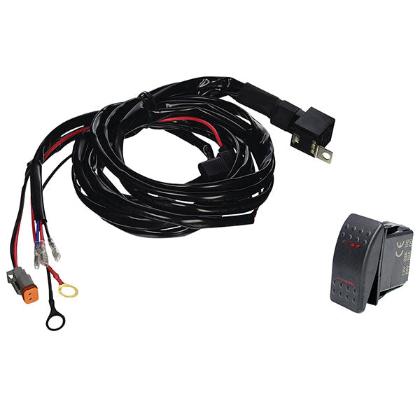 TIGER LIGHTS MOJAVE WIRE HARNESS 2PIN 1LITE 2"/2X3"/3"FM/3" FOR 1 LIGHT TLMWH1