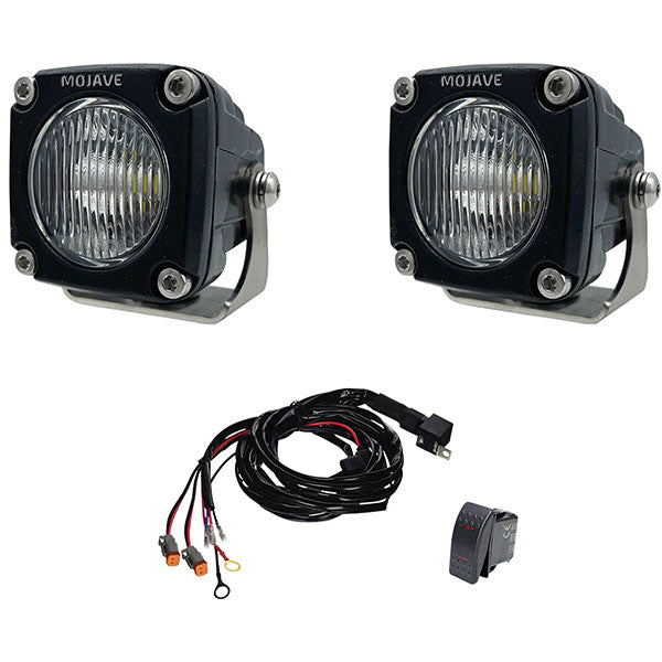TIGER LIGHTS MOJAVE 2" LIGHT KIT & HARNESS  TLM2-KIT