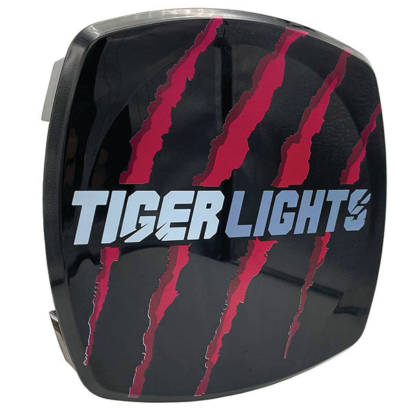 TIGER LIGHTS MAJAVE BLACK LENS COVER 8"  TLM8-LC